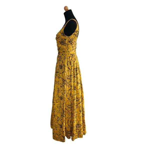 MOSCHINO MAXI DRESS FLORAL SIZE 8 - Picture 11 of 13